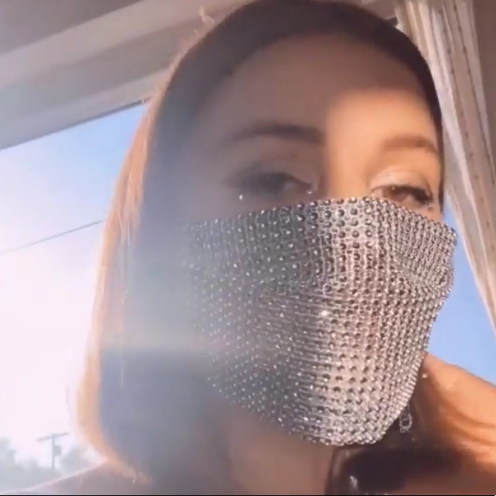 💎 Diamond Girl Rhinestone masks 1 for 15 2 for 25